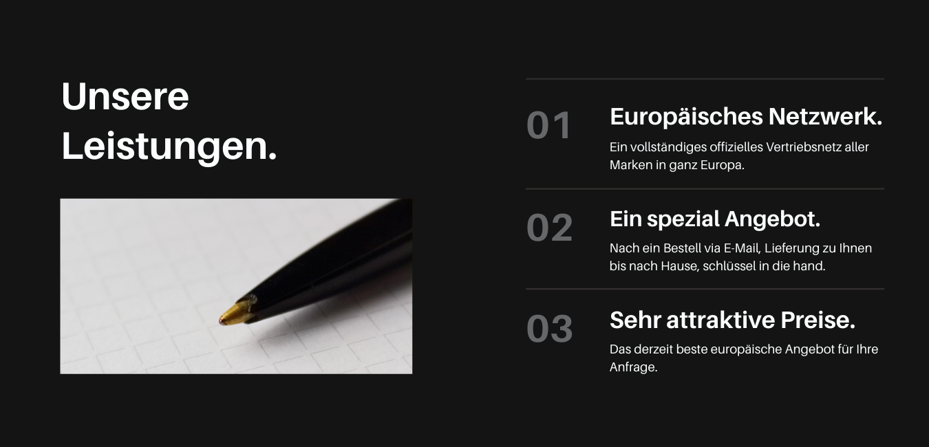 Black flat minimalist accounting business website 15